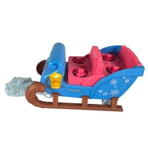 Fisher Price Little People‎ Disney Frozen Sleigh Vehicle Light Up Tested Works